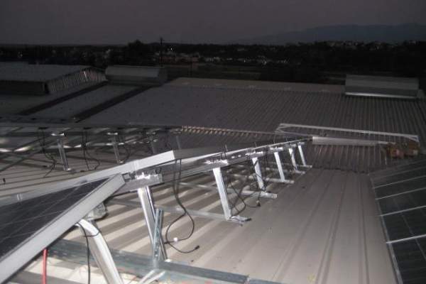2008-Ηλεκτρολογική εγκατάσταση ΦΒ 100KWp επί στέγης στο Πολύκαστρο-Κιλκίς 