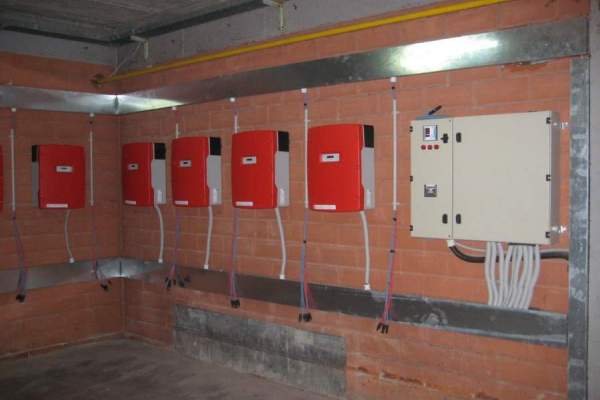 2008-Ηλεκτρολογική εγκατάσταση ΦΒ 100KWp επί στέγης στο Πολύκαστρο-Κιλκίς 