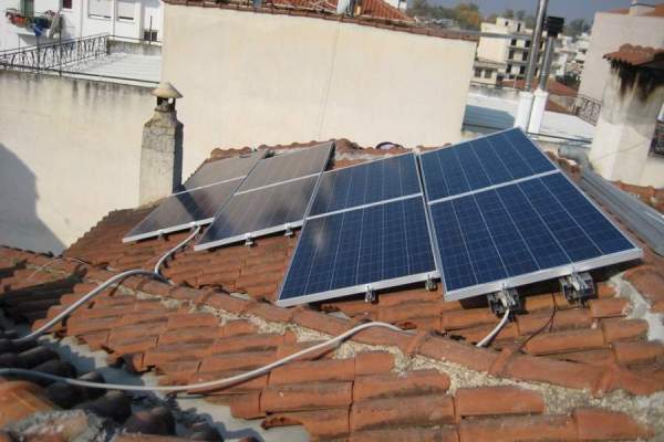 2011-Εγκατάσταση Φωτοβολταϊκoύ Σταθμού 10 KWp στην Λάρισα